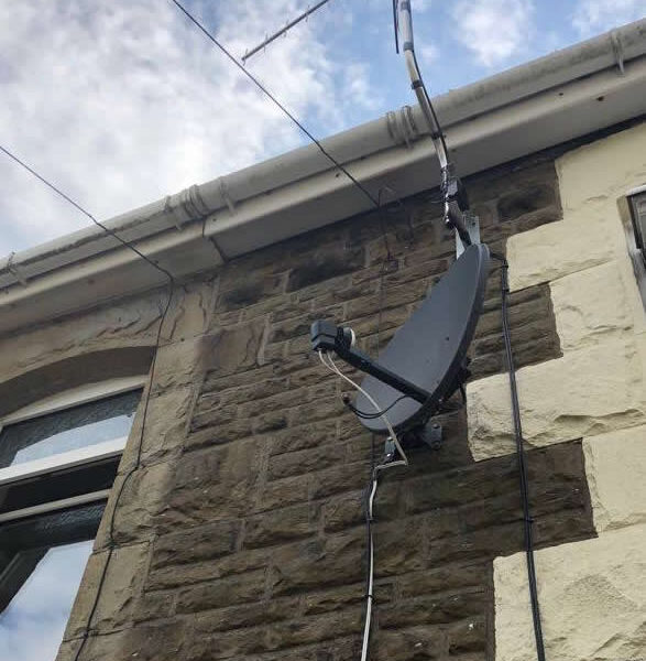 Satellite dish installation and repairs in Mumbles