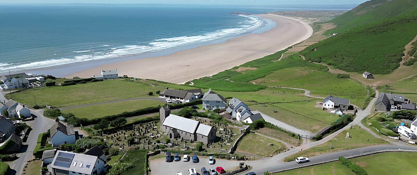 Rural areas of the Gower Penisula