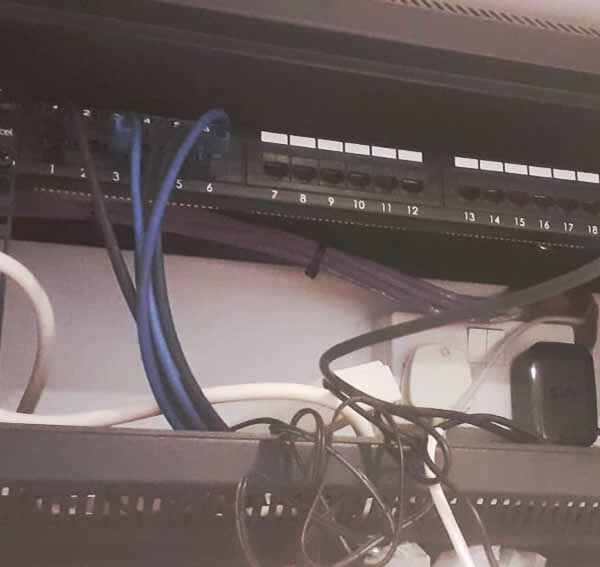 Network points and cabling