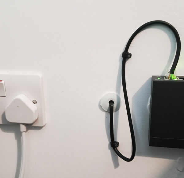 Network points and cabling