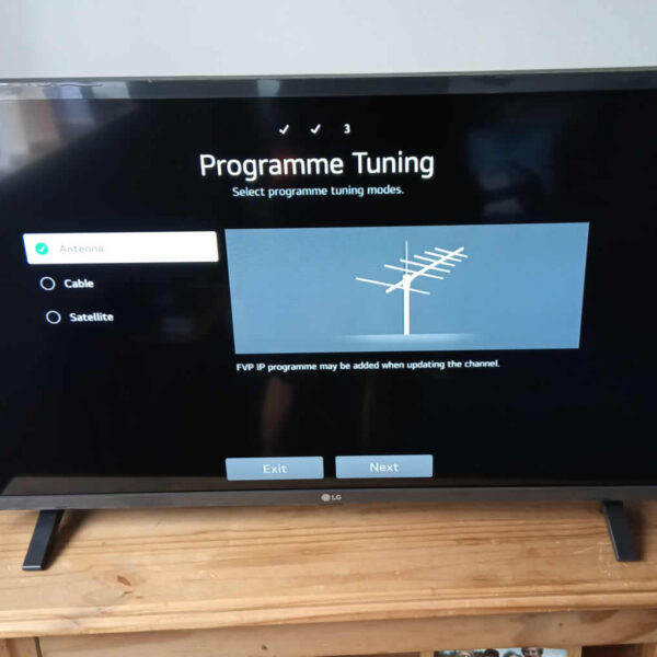 TV Unboxing and setup service