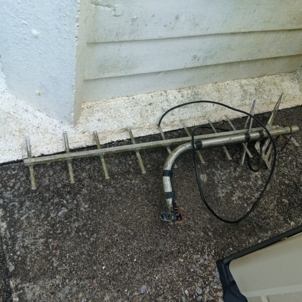 Removal of old TV aerials and Satellite dishes 3